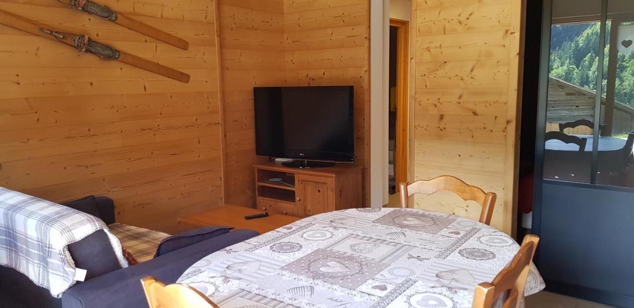 Appartement Cosy Face Aux Aravis Le Grand-Bornand Eksteriør billede