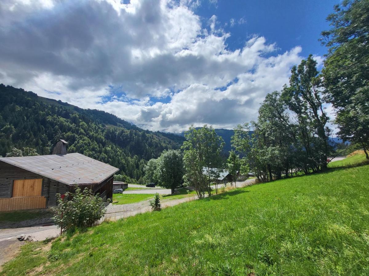 Appartement Cosy Face Aux Aravis Le Grand-Bornand Eksteriør billede