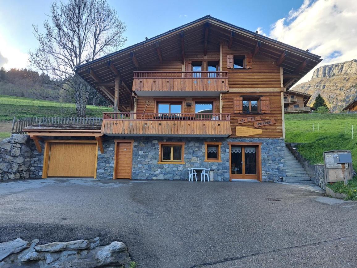 Appartement Cosy Face Aux Aravis Le Grand-Bornand Eksteriør billede