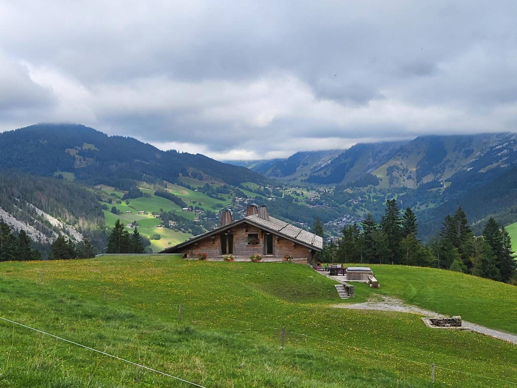 Appartement Cosy Face Aux Aravis Le Grand-Bornand Eksteriør billede
