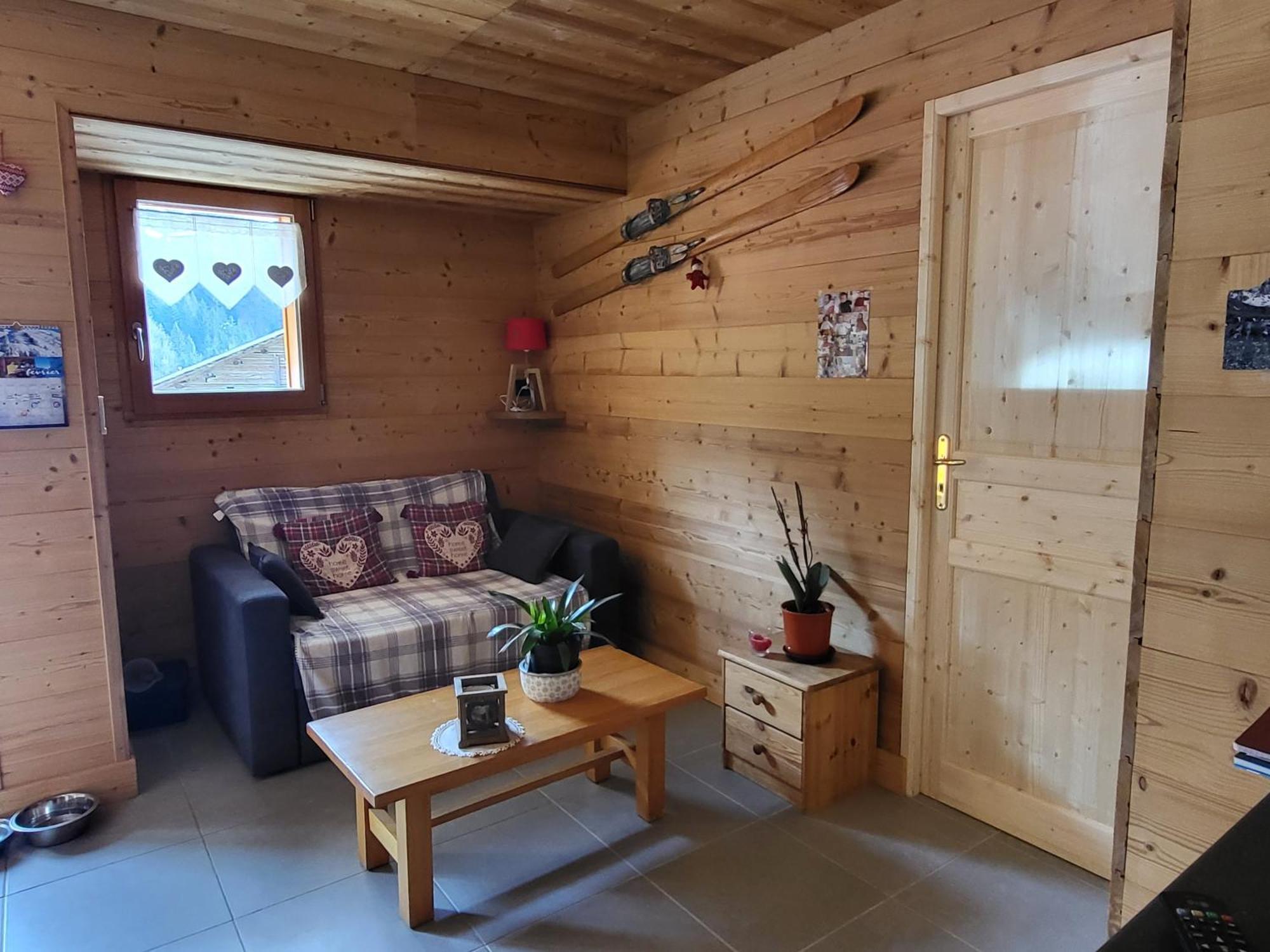 Appartement Cosy Face Aux Aravis Le Grand-Bornand Eksteriør billede