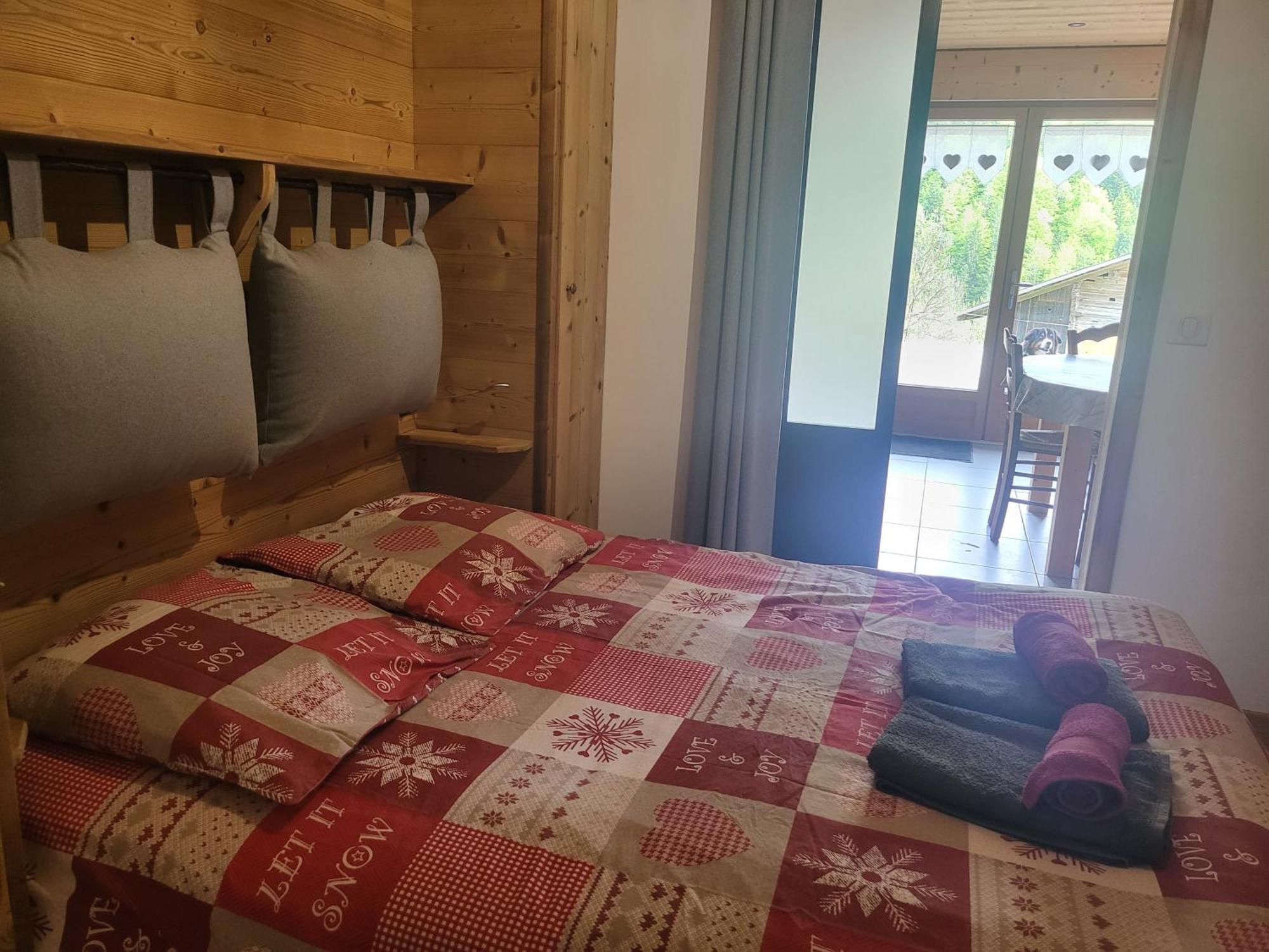 Appartement Cosy Face Aux Aravis Le Grand-Bornand Eksteriør billede