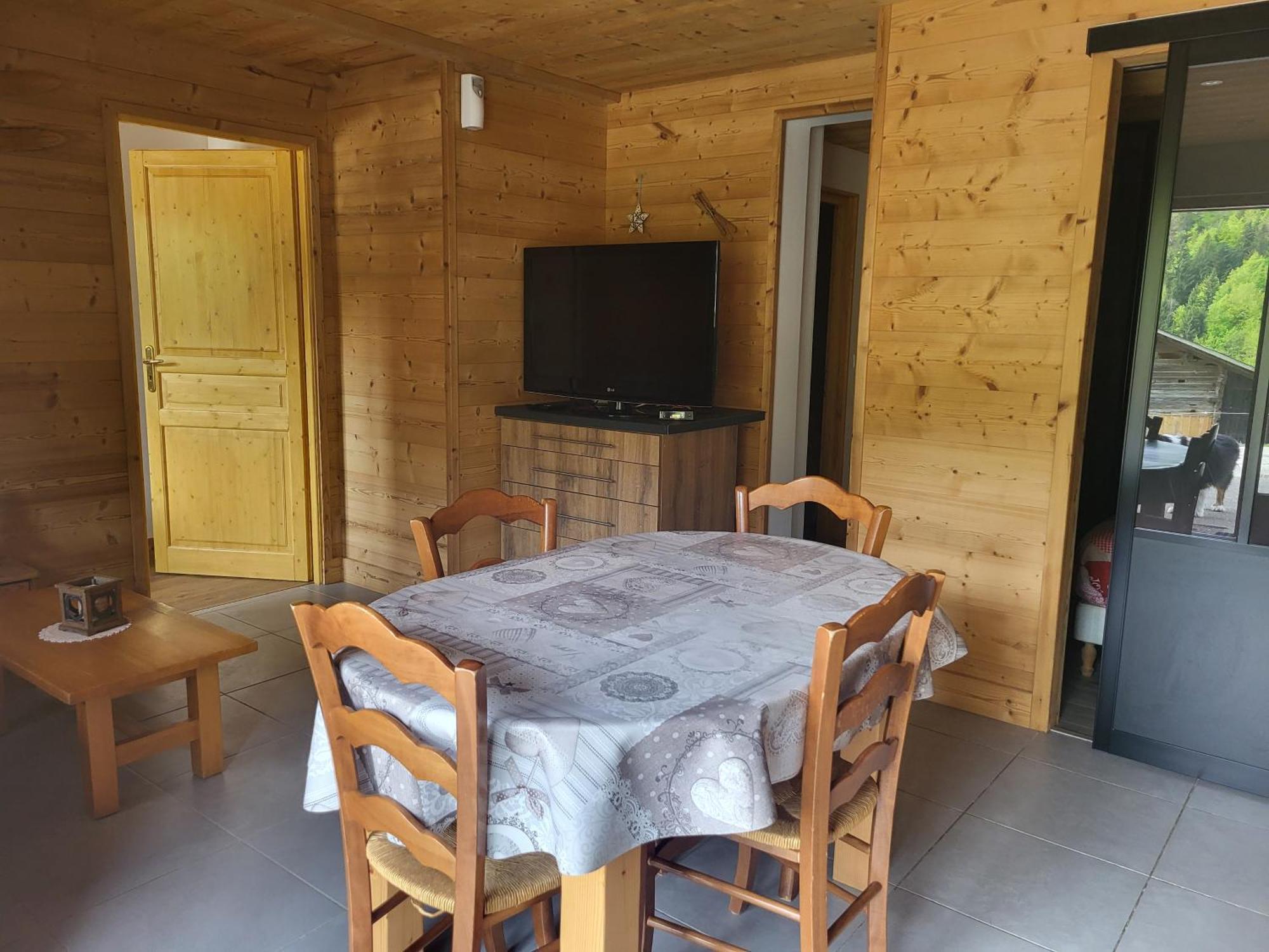 Appartement Cosy Face Aux Aravis Le Grand-Bornand Eksteriør billede