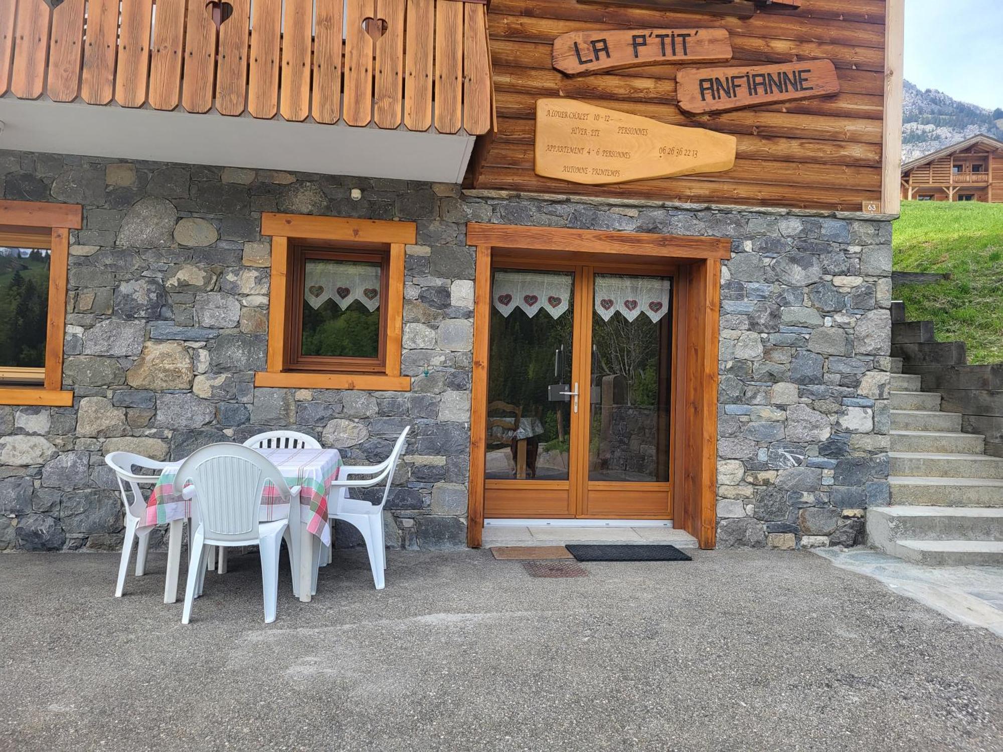 Appartement Cosy Face Aux Aravis Le Grand-Bornand Eksteriør billede